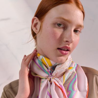 マルチカラー - レディス, スカーフ、ショール＆マフラー, スカーフ